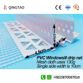 PVC ablakpárkány csepegtetőháló